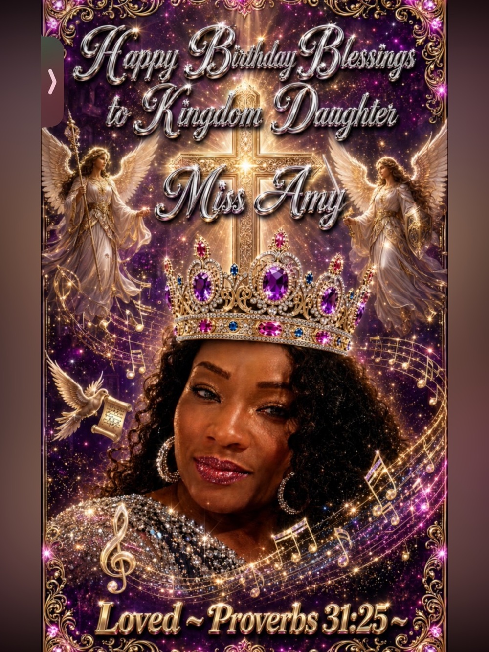 Birthday Blessings 👑💃🏽💃🏽🎉🥳🎉🥳🎉🥳👑Miss Amy